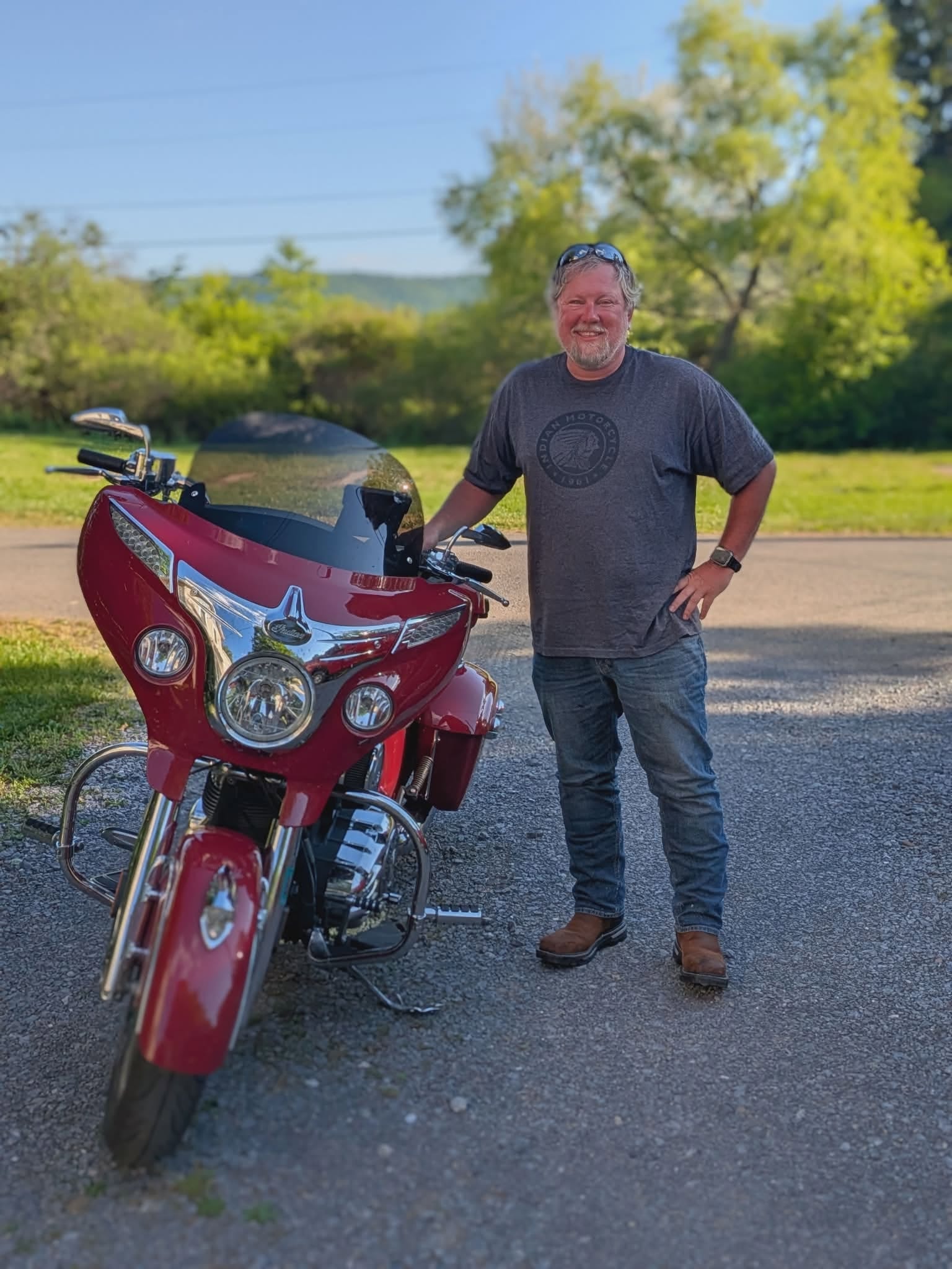 1000 Mile Smile After the Ride Ended — 