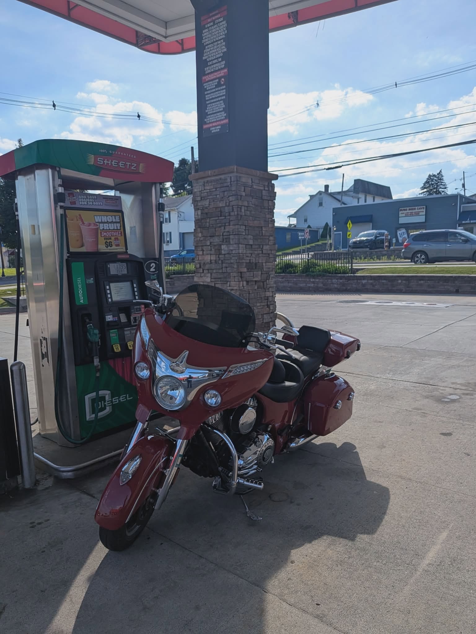 Gas stop somewhere in PA — Pennsylvania