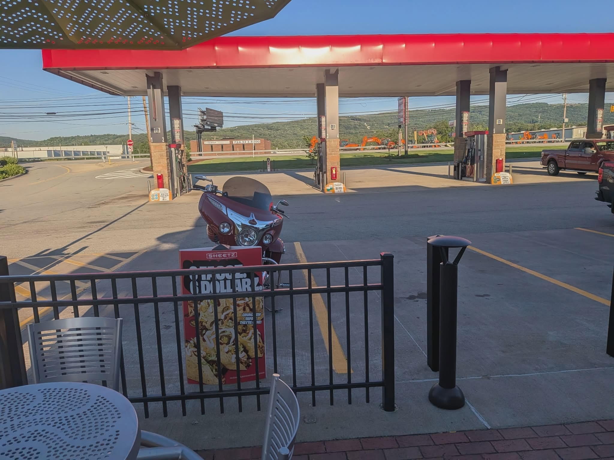 Stop to use the restroom and stretch in PA — Pennsylvania